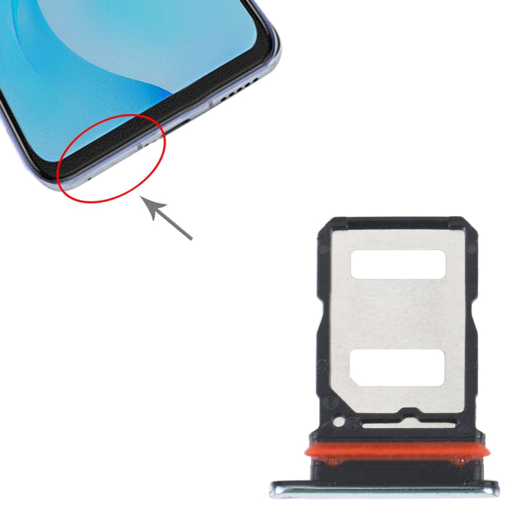 For vivo S7 / V20 Pro SIM Card Tray + SIM Card Tray (Gold) - Card Tray by buy2fix | Online Shopping UK | buy2fix