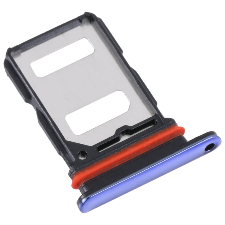For vivo S7 / V20 Pro SIM Card Tray + SIM Card Tray (Blue) - Card Tray by buy2fix | Online Shopping UK | buy2fix
