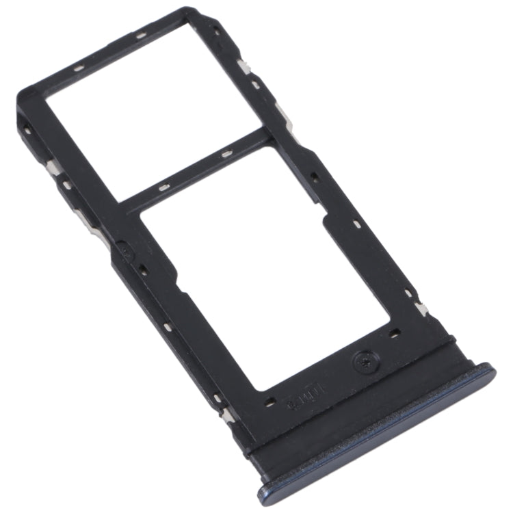 For vivo Y33S / Y33T SIM Card Tray + SIM / Micro SD Card Tray (Black) - Card Tray by buy2fix | Online Shopping UK | buy2fix
