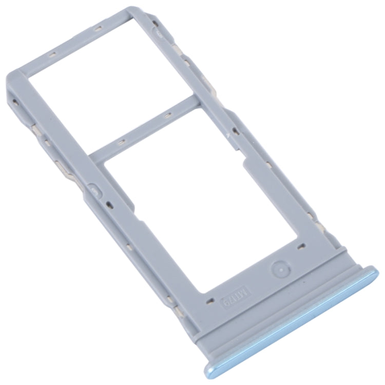 For vivo Y33S / Y33T SIM Card Tray + SIM / Micro SD Card Tray (Blue) - Card Tray by buy2fix | Online Shopping UK | buy2fix
