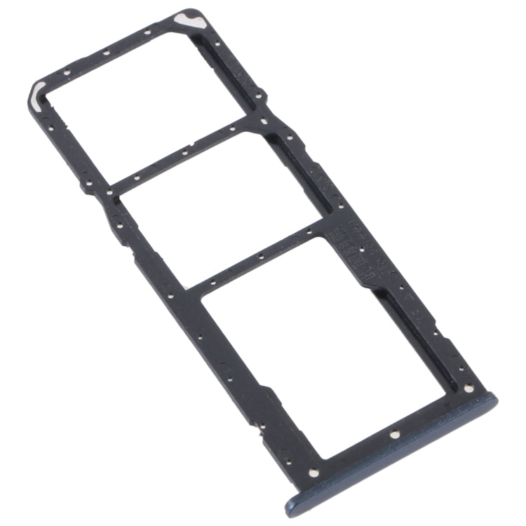 For Realme C31 SIM Card Tray + SIM Card Tray + Micro SD Card Tray (Black) - Card Tray by buy2fix | Online Shopping UK | buy2fix