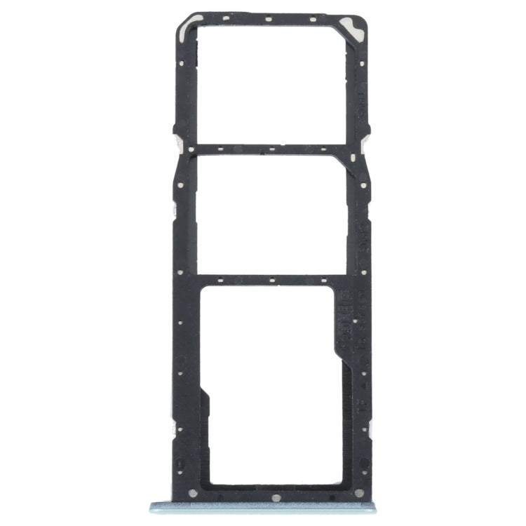 For Realme C35 SIM Card Tray + SIM Card Tray + Micro SD Card Tray (Green) - Card Tray by buy2fix | Online Shopping UK | buy2fix