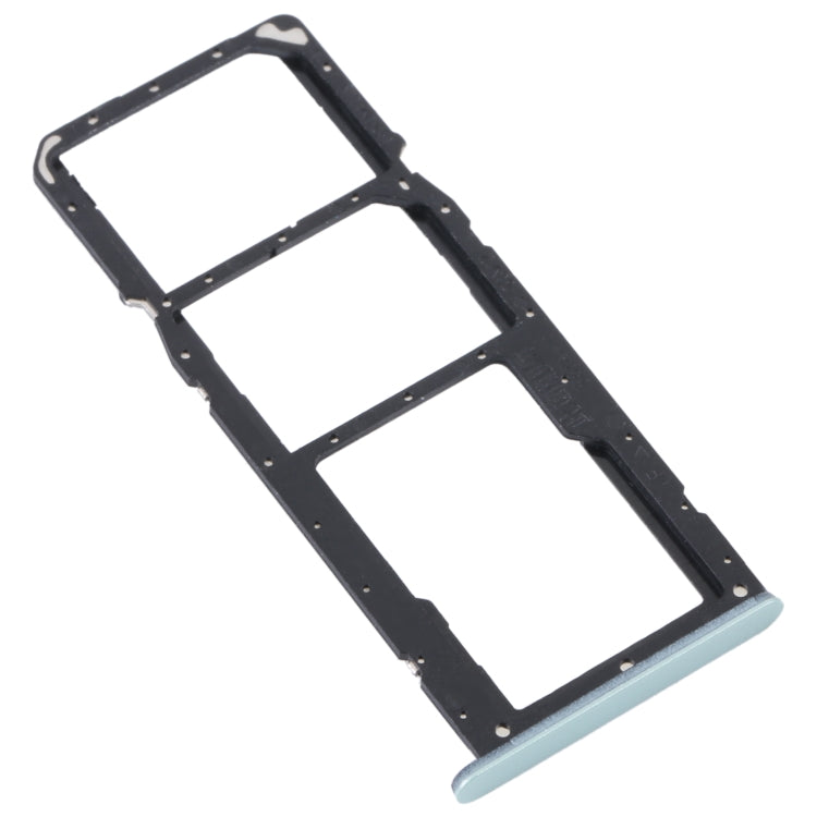 For Realme C35 SIM Card Tray + SIM Card Tray + Micro SD Card Tray (Green) - Card Tray by buy2fix | Online Shopping UK | buy2fix