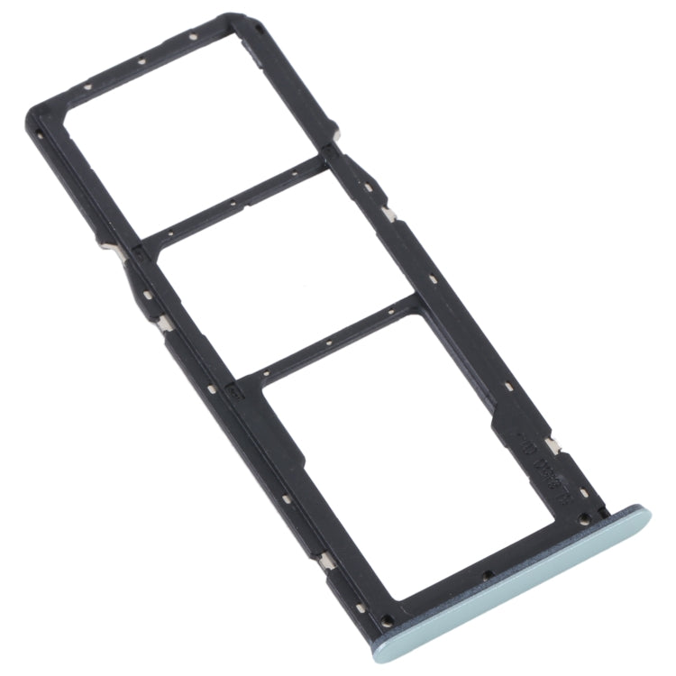 For Realme C35 SIM Card Tray + SIM Card Tray + Micro SD Card Tray (Green) - Card Tray by buy2fix | Online Shopping UK | buy2fix