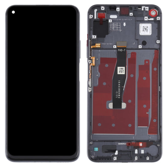 Original LCD Screen For Honor 20 / Huawei Nova 5T Digitizer Full Assembly with Frame(Black) - LCD Screen by buy2fix | Online Shopping UK | buy2fix