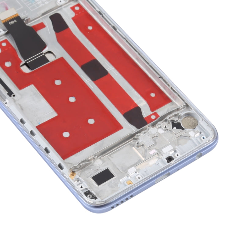 Original LCD Screen For Huawei Nova 7 SE / Honor 30S Digitizer Full Assembly with Frame(Silver) - LCD Screen by buy2fix | Online Shopping UK | buy2fix