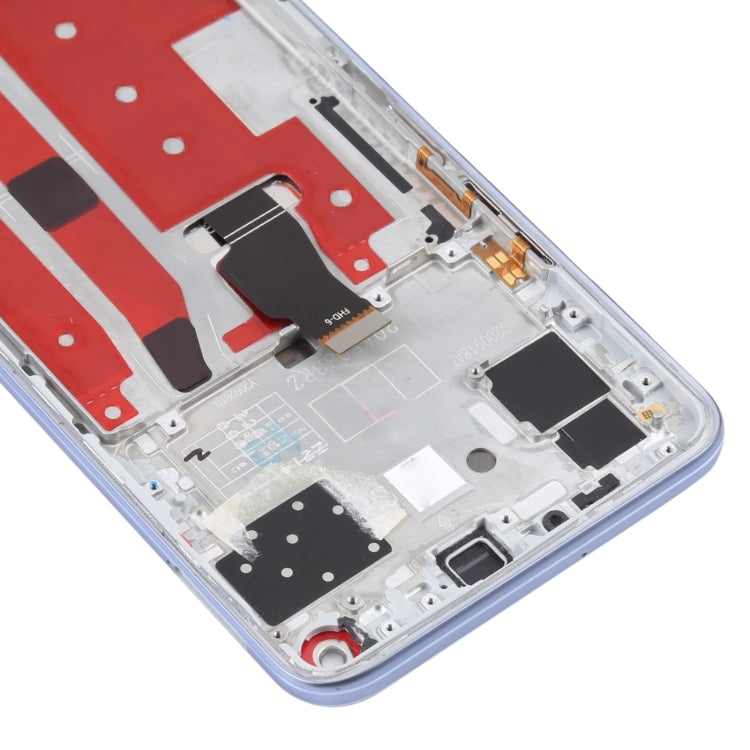 Original LCD Screen For Huawei Nova 7 SE / Honor 30S Digitizer Full Assembly with Frame(Silver) - LCD Screen by buy2fix | Online Shopping UK | buy2fix