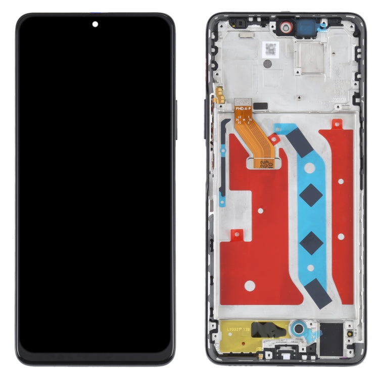 Original LCD Screen For Honor X30 Digitizer Full Assembly with Frame (Black) - LCD Screen by buy2fix | Online Shopping UK | buy2fix