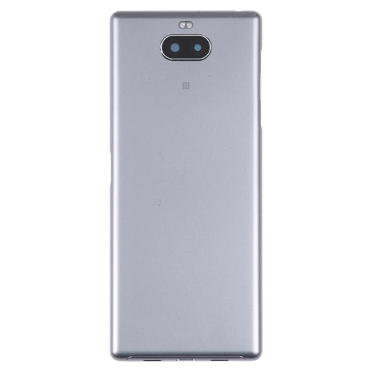 For Sony Xperia 10 Original Battery Back Cover(Silver) by buy2fix