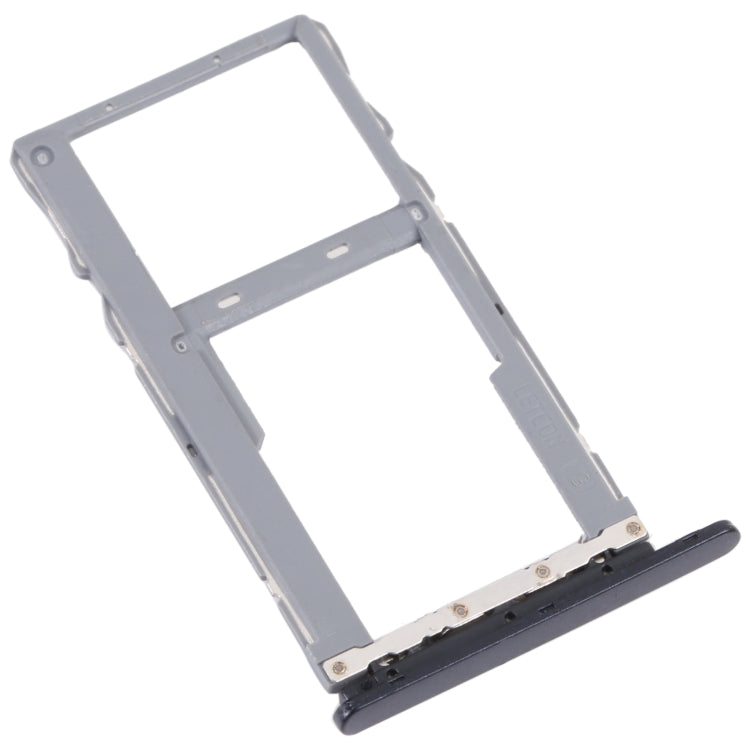 For TCL 10 SE T766H Original SIM Card Tray + SIM / Micro SD Card Tray(Black) - For TCL by buy2fix | Online Shopping UK | buy2fix