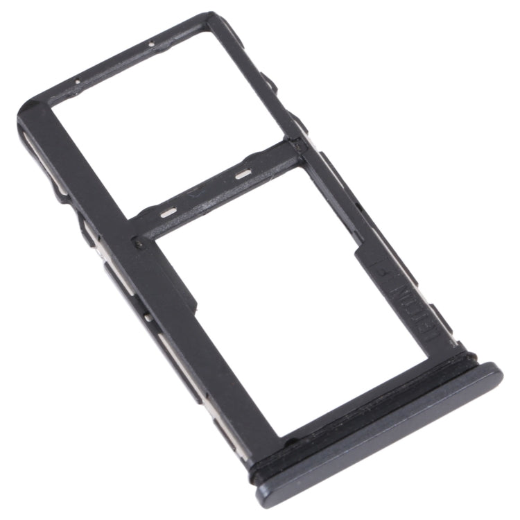 For TCL 30 XE 5G T767W Original SIM Card Tray + Micro SD Card Tray(Black) - For TCL by buy2fix | Online Shopping UK | buy2fix
