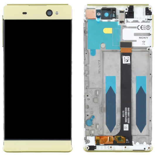 Original LCD Screen For Sony Xperia XA Ultra F3212 Digitizer Full Assembly with Frame(Gold) by buy2fix