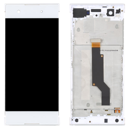 Original LCD Screen For Sony Xperia XA1 G3116 Digitizer Full Assembly with Frame(White) - LCD Screen by buy2fix | Online Shopping UK | buy2fix