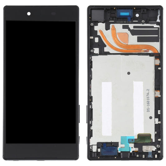 Original LCD Screen For Sony Xperia Z5 Premium E6853 Digitizer Full Assembly with Frame(Black) - LCD Screen by buy2fix | Online Shopping UK | buy2fix