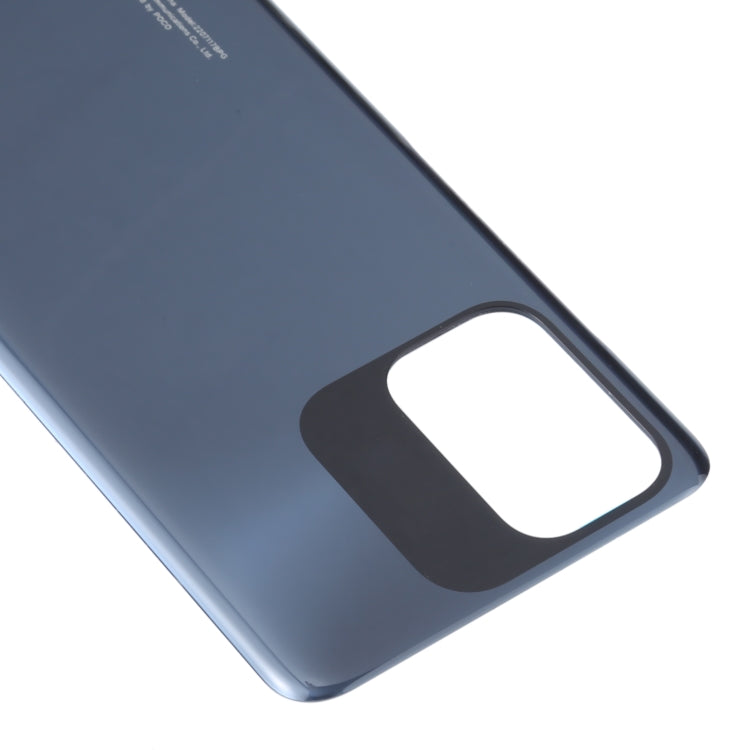 For Xiaomi Poco M5s Original Battery Back Cover(Black) - Back Cover by buy2fix | Online Shopping UK | buy2fix