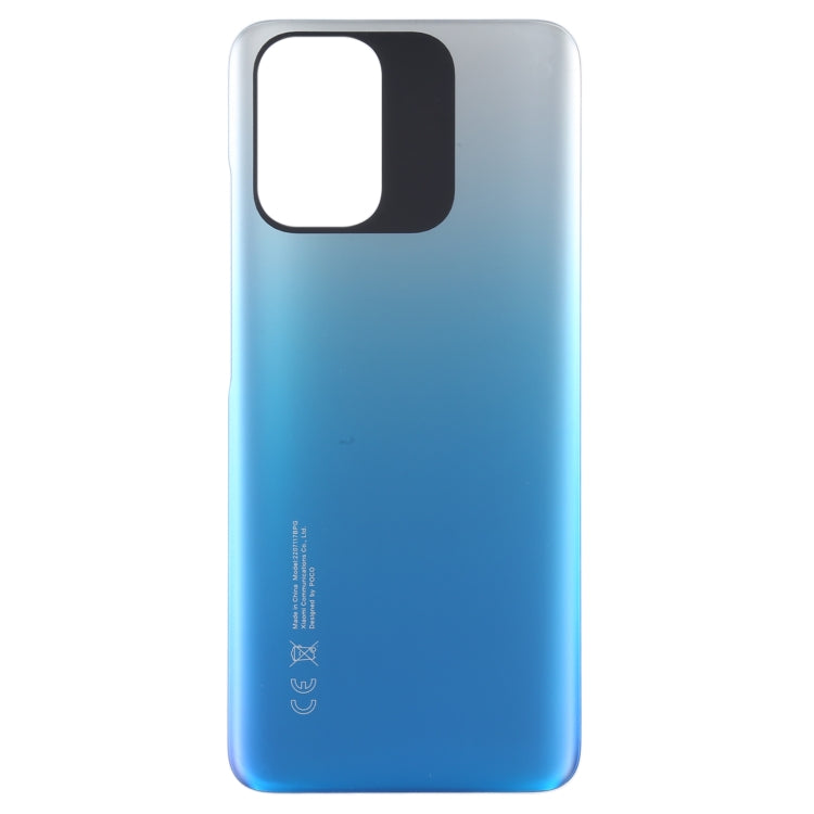 For Xiaomi Poco M5s Original Battery Back Cover(Green) - Back Cover by buy2fix | Online Shopping UK | buy2fix