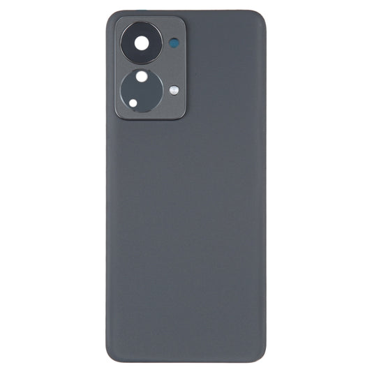 For OnePlus Nord 2T CPH2399 CPH2401 Battery Back Cover(Black) - Back Cover by buy2fix | Online Shopping UK | buy2fix