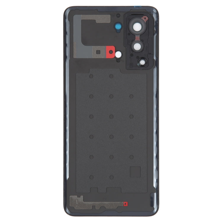 For OnePlus Nord 2T CPH2399 CPH2401 Battery Back Cover(Black) - Back Cover by buy2fix | Online Shopping UK | buy2fix