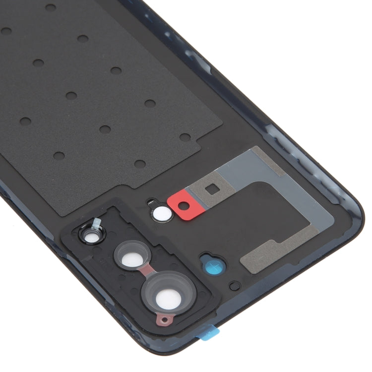 For OnePlus Nord 2T CPH2399 CPH2401 Battery Back Cover(Black) - Back Cover by buy2fix | Online Shopping UK | buy2fix