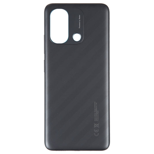 For Xiaomi Redmi 12C Original Battery Back Cover(Black) by buy2fix