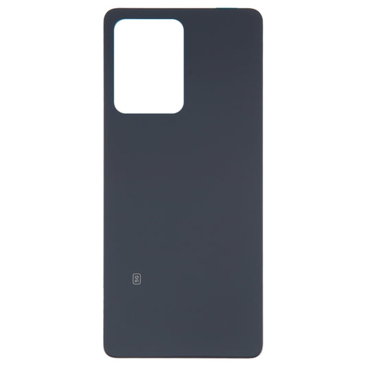 For Xiaomi Redmi Note 12 Pro 5G Original Battery Back Cover(Black) by buy2fix