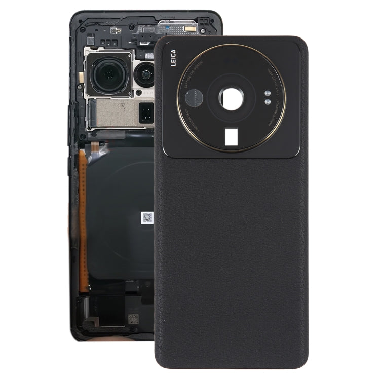 For Xiaomi 12S Ultra Original Battery Back Cover(Black) - Back Cover by buy2fix | Online Shopping UK | buy2fix