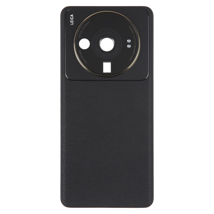 For Xiaomi 12S Ultra Original Battery Back Cover(Black) - Back Cover by buy2fix | Online Shopping UK | buy2fix