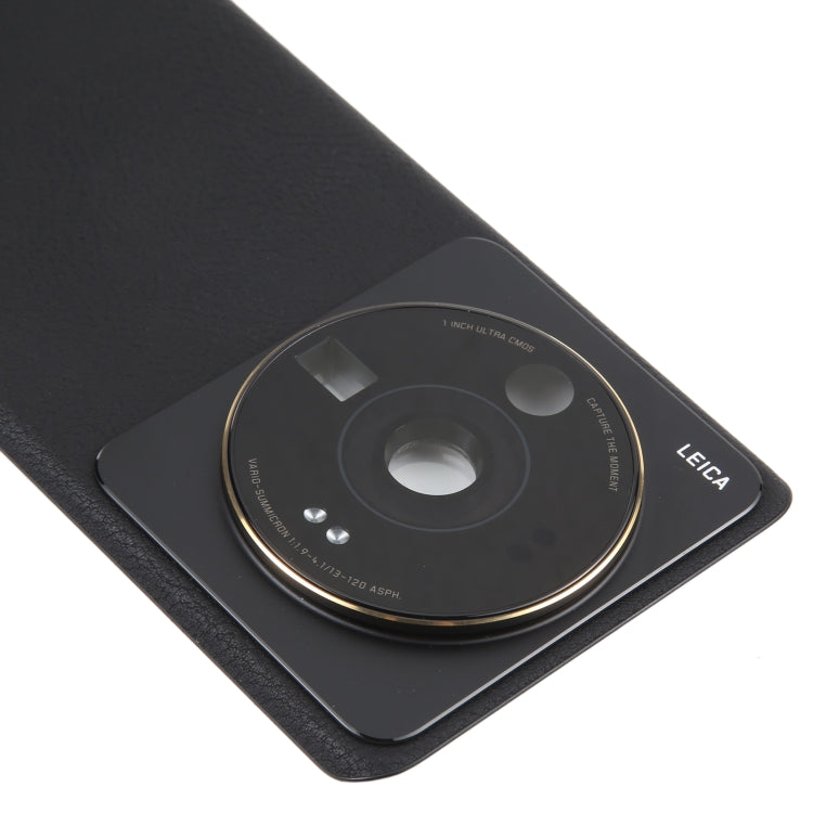 For Xiaomi 12S Ultra Original Battery Back Cover(Black) - Back Cover by buy2fix | Online Shopping UK | buy2fix