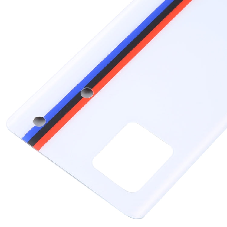 For vivo iQOO 9 OEM Glass Battery Back Cover(White) - Back Cover by buy2fix | Online Shopping UK | buy2fix