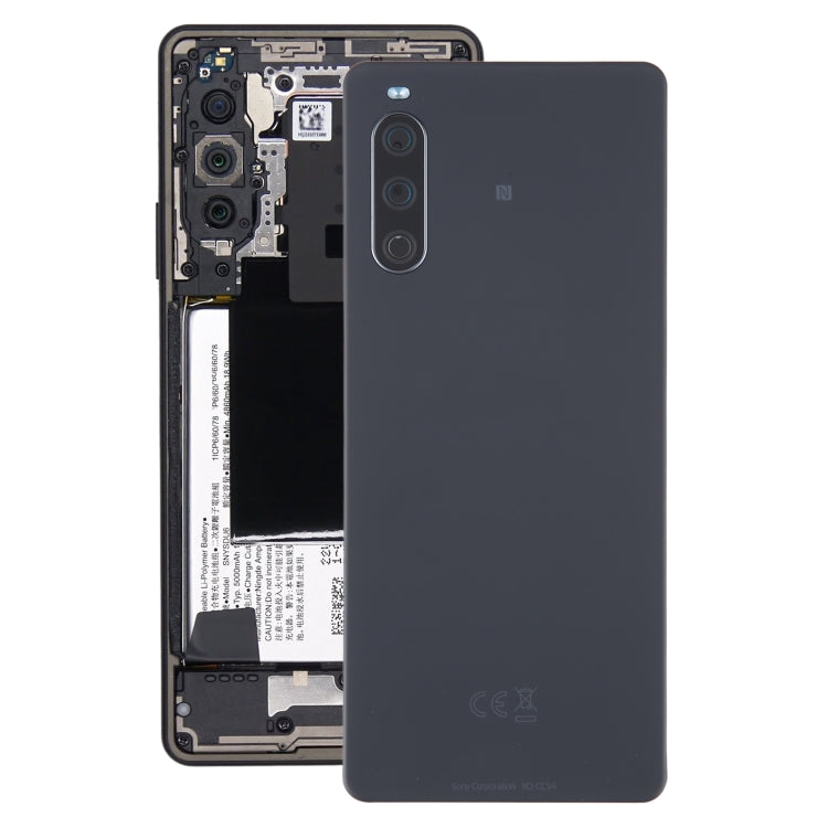 For Sony Xperia 10 IV Original Battery Back Cover(Blue) - Back Cover by buy2fix | Online Shopping UK | buy2fix