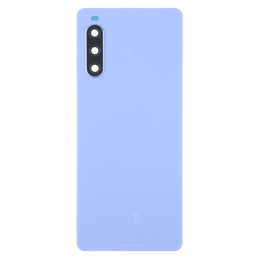 For Sony Xperia 10 IV Original Battery Back Cover(Purple) by buy2fix