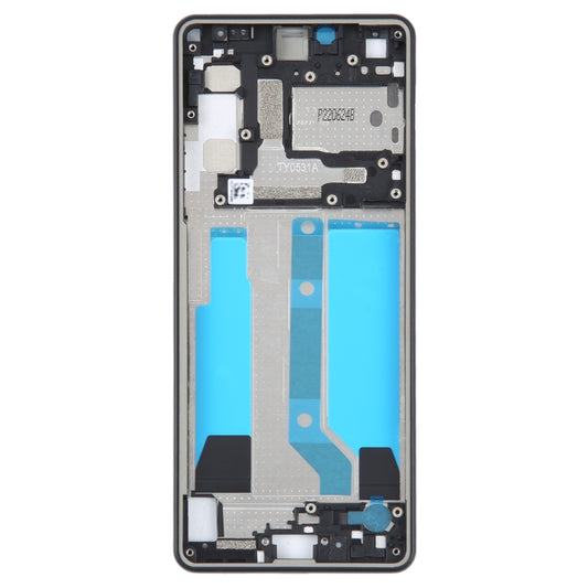 For Sony Xperia 10 IV Original Middle Frame Bezel Plate (Black) - Frame Bezel Plate by buy2fix | Online Shopping UK | buy2fix