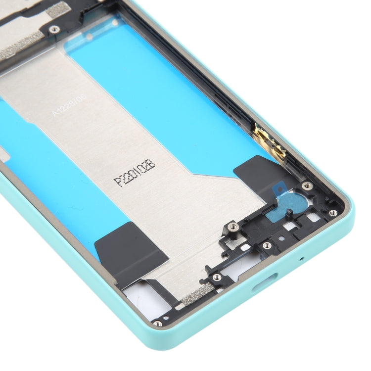 For Sony Xperia 10 IV Original Middle Frame Bezel Plate (Green) - Frame Bezel Plate by buy2fix | Online Shopping UK | buy2fix