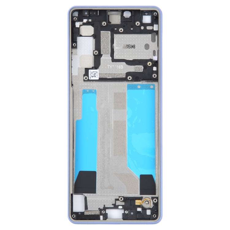 For Sony Xperia 10 IV Original Middle Frame Bezel Plate (Purple) - Frame Bezel Plate by buy2fix | Online Shopping UK | buy2fix