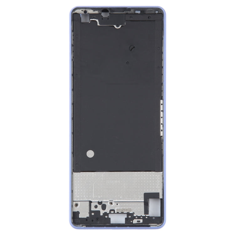 For Sony Xperia 10 IV Original Middle Frame Bezel Plate (Purple) - Frame Bezel Plate by buy2fix | Online Shopping UK | buy2fix