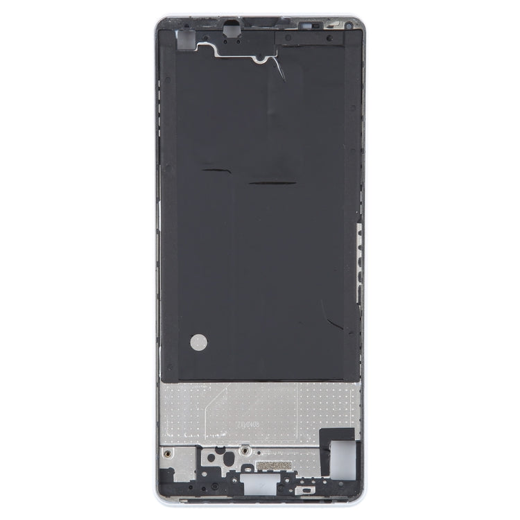 For Sony Xperia 10 IV Original Middle Frame Bezel Plate (White) - Frame Bezel Plate by buy2fix | Online Shopping UK | buy2fix