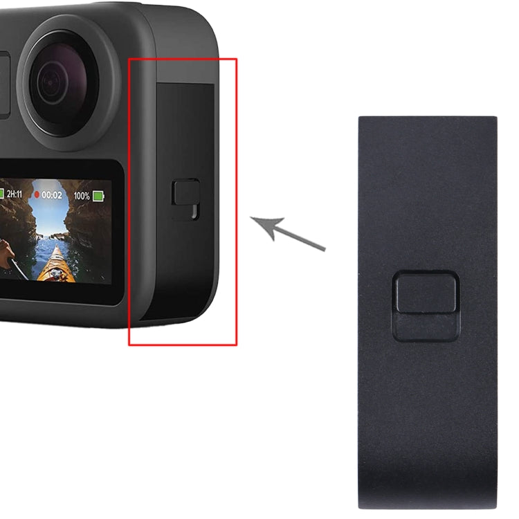 For GoPro Max Original Metal Side Cover - by buy2fix | Online Shopping UK | buy2fix