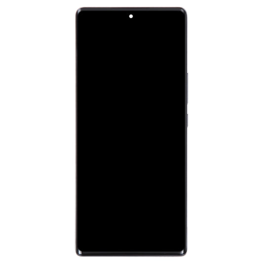 Original LCD Screen For Honor 70 Digitizer Full Assembly with Frame(Black) by buy2fix