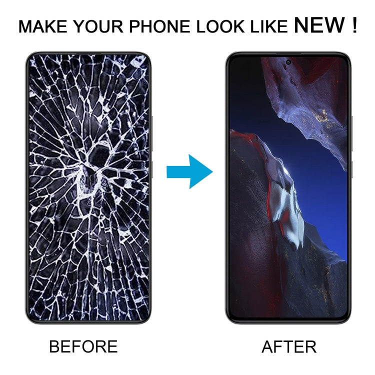 For Xiaomi Poco F5 Pro AMOLED Original LCD Screen with Digitizer Full Assembly by buy2fix