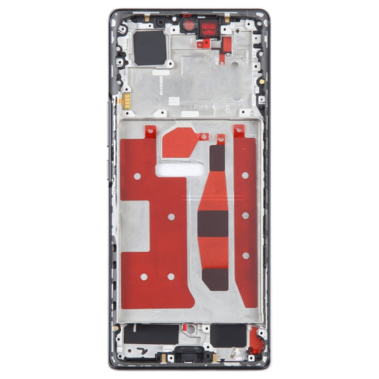 For Honor 60 Front Housing LCD Frame Bezel Plate(Black) by buy2fix