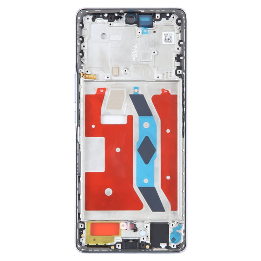 For Honor X40 Front Housing LCD Frame Bezel Plate(Blue) by buy2fix