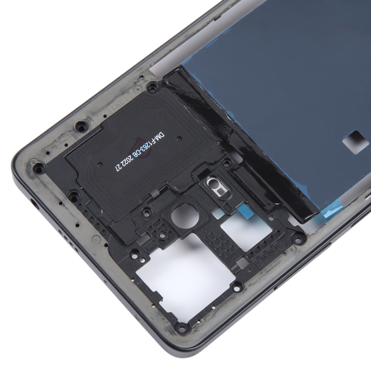 For Xiaomi Redmi Note 12 Pro+ Original Middle Frame Bezel Plate (Black) - Frame Bezel Plate by buy2fix | Online Shopping UK | buy2fix