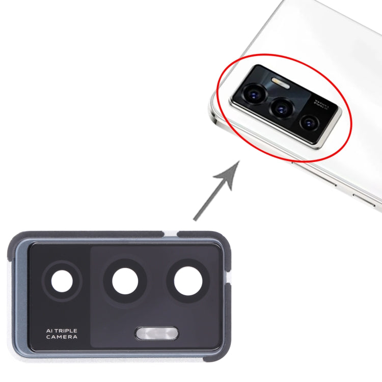 For vivo S10E Original Camera Lens Cover (Black) by buy2fix