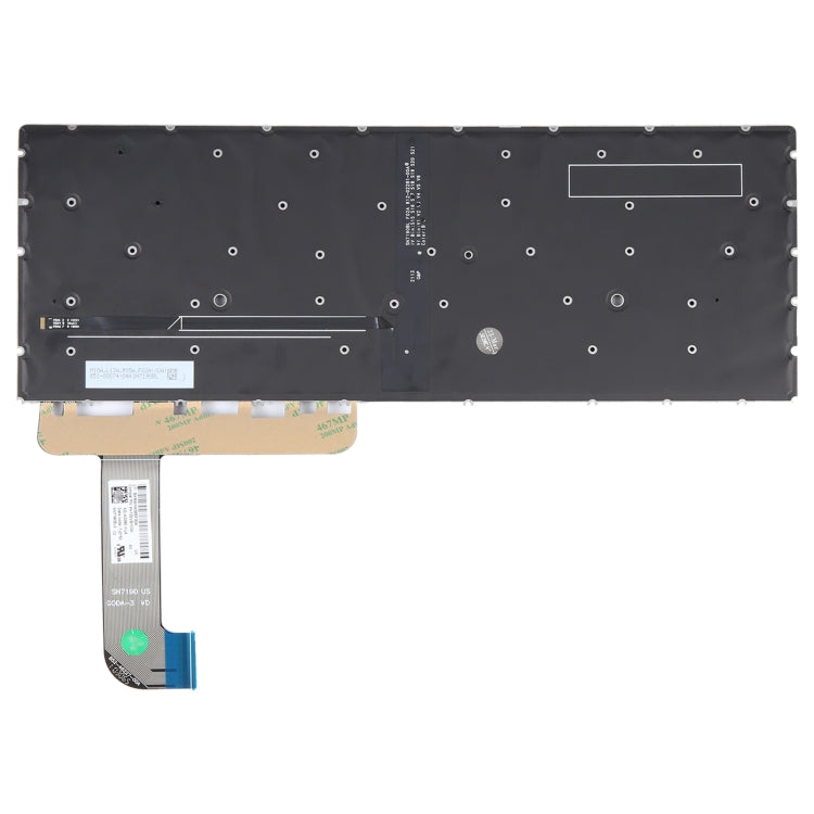 For HP Zbook Studio G7 G8 M14606-00 US Version Keyboard with Backlight - Replacement Keyboards by buy2fix | Online Shopping UK | buy2fix