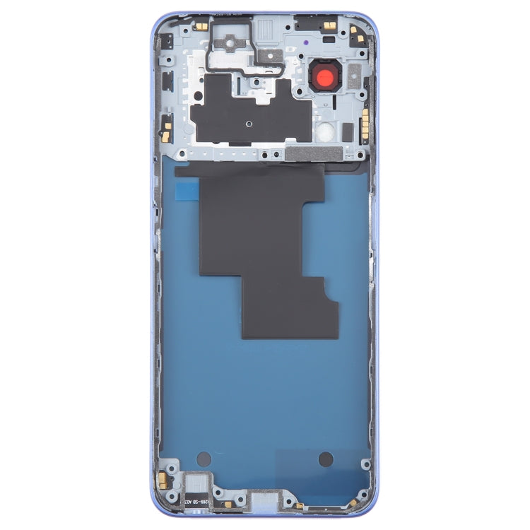 For OPPO A57 5G Original Battery Back Cover with Middle Frame(Blue) - Back Cover by buy2fix | Online Shopping UK | buy2fix