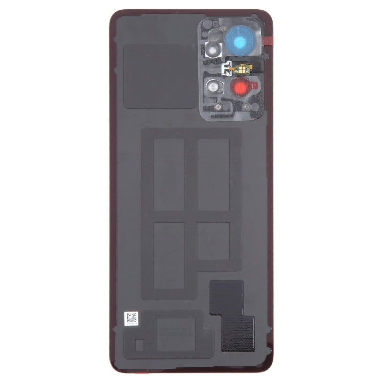 For OPPO Reno7 Pro Original Battery Back Cover with Camera Lens Cover(Black) - Back Cover by buy2fix | Online Shopping UK | buy2fix