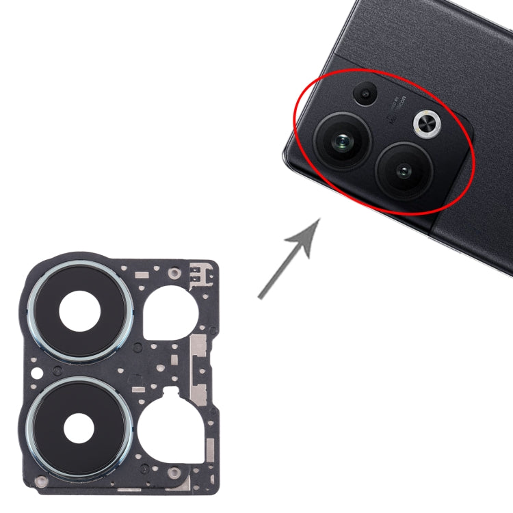 For OPPO Reno9 Pro+ Original Camera Lens Cover (Blue) by buy2fix