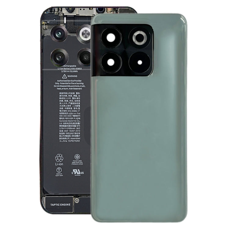 For OnePlus Ace Pro PGP110 Battery Back Cover with Camera Lens Cover (Green) - Back Cover by buy2fix | Online Shopping UK | buy2fix
