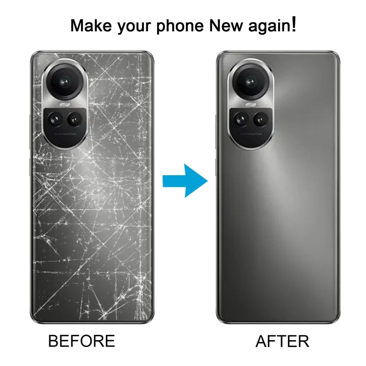 For OPPO Reno10 Pro Global Original Battery Back Cover with Camera Lens Cover (Grey) by buy2fix