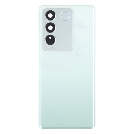 For vivo V27 / V27 Pro Original Battery Back Cover with Camera Lens Cover(Green) by buy2fix